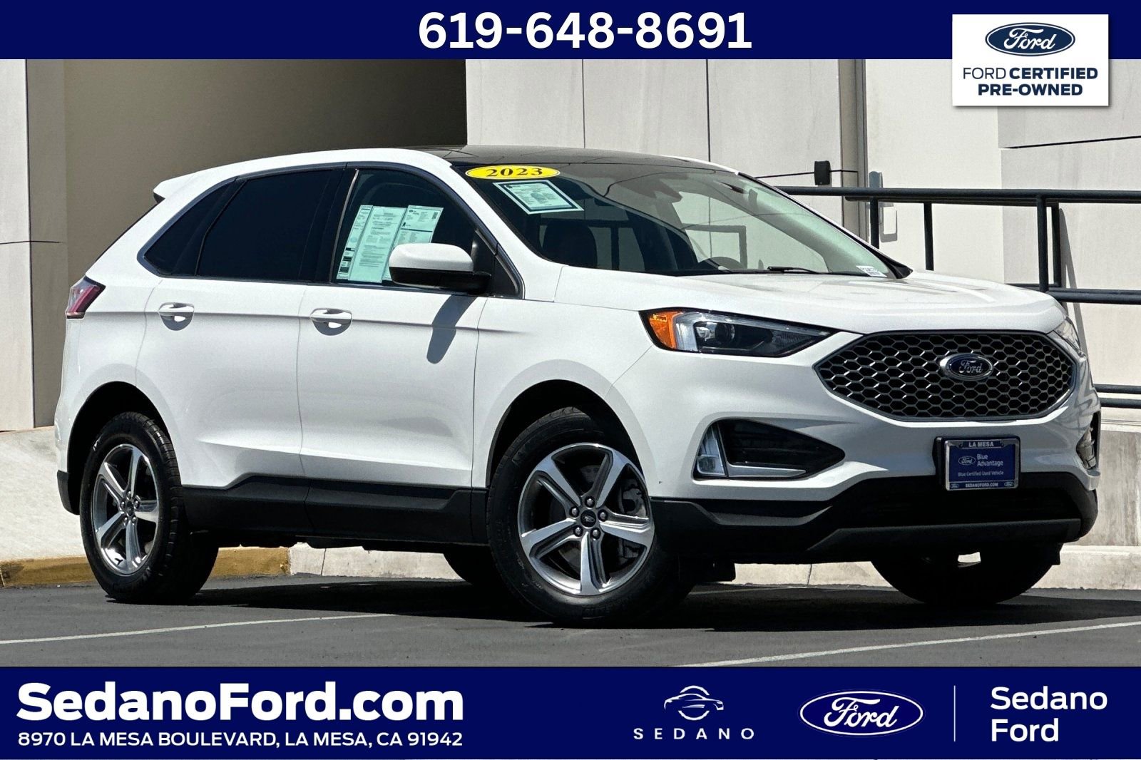 Certified 2023 Ford Edge SEL w/ Convenience Package