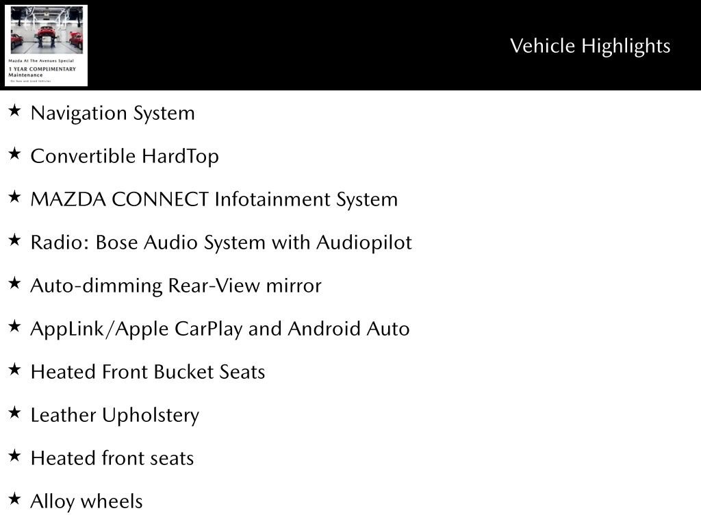 New 2026 MAZDA MX-5 Miata RF Grand Touring RWD image 8