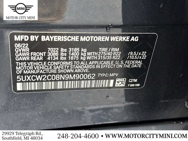 Used 2022 BMW X7 xDrive40i w/ M Sport Package image 23