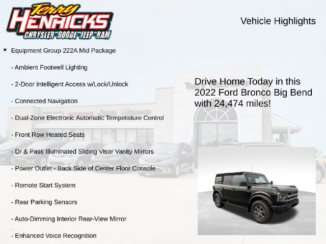 Used 2022 Ford Bronco Big Bend AWD/4WD image 4
