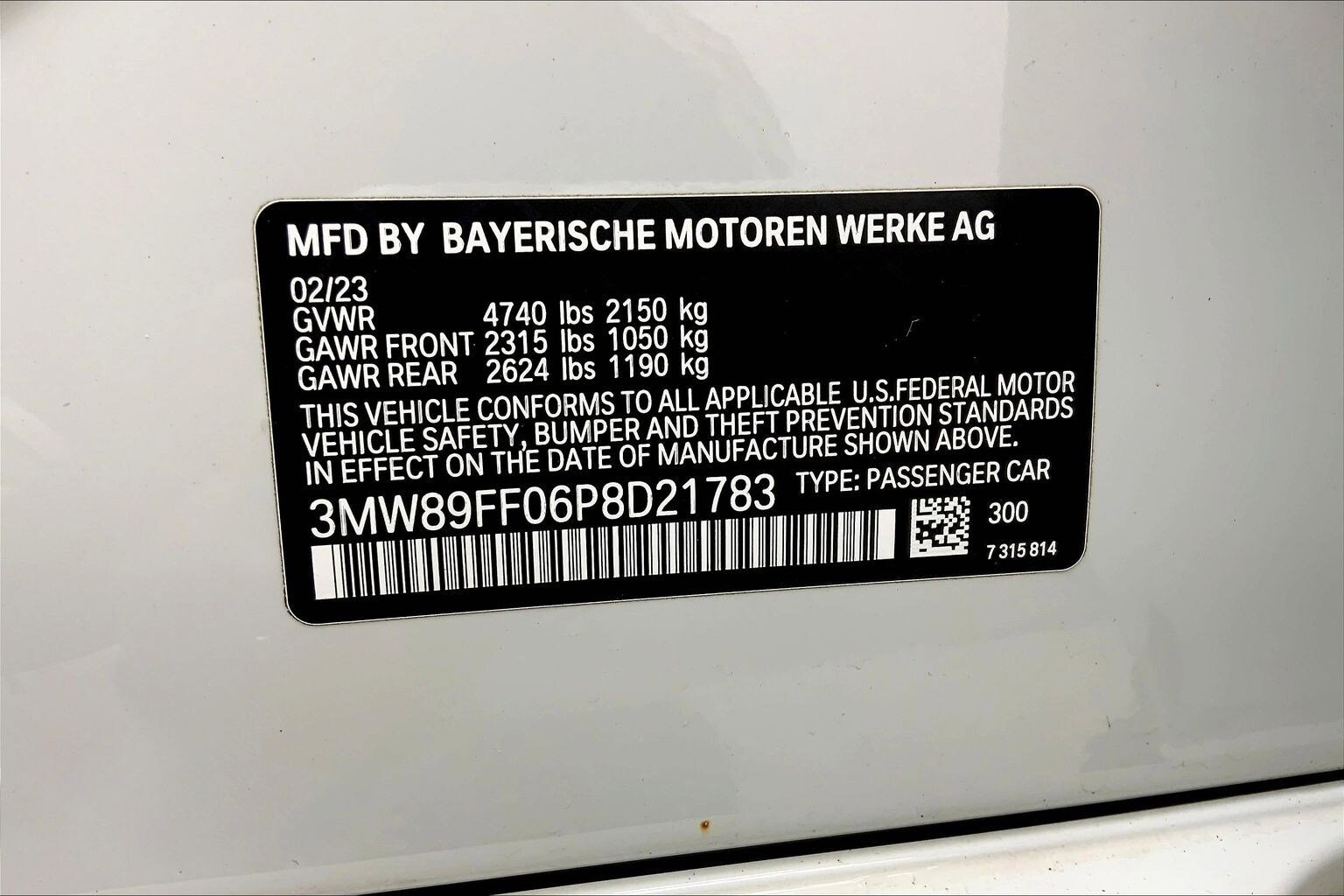 Certified 2023 BMW 330i xDrive Sedan w/ Driving Assistance Package image 23