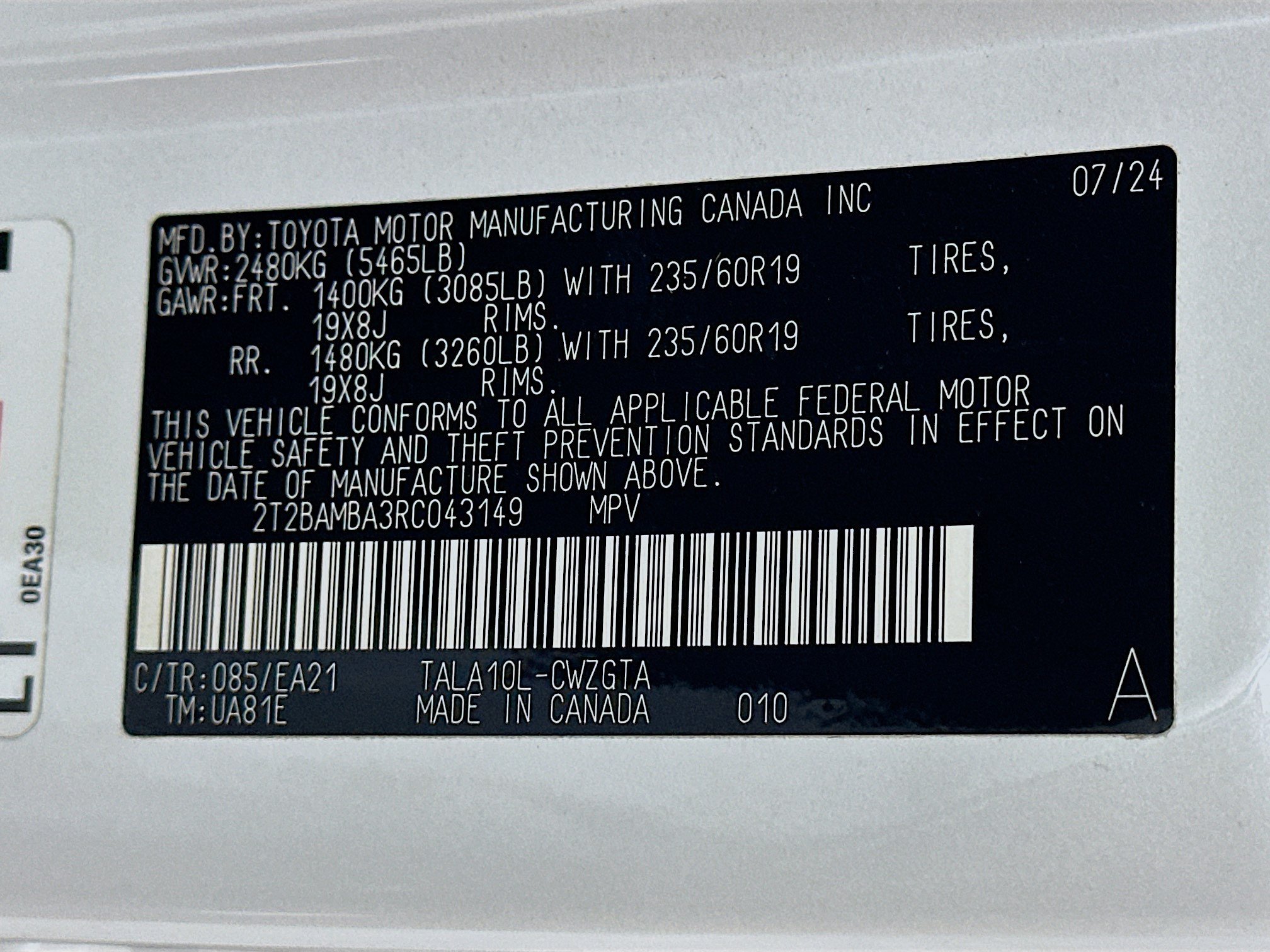 Used 2024 Lexus RX 350 Premium w/ Cold Area Package FWD image 12