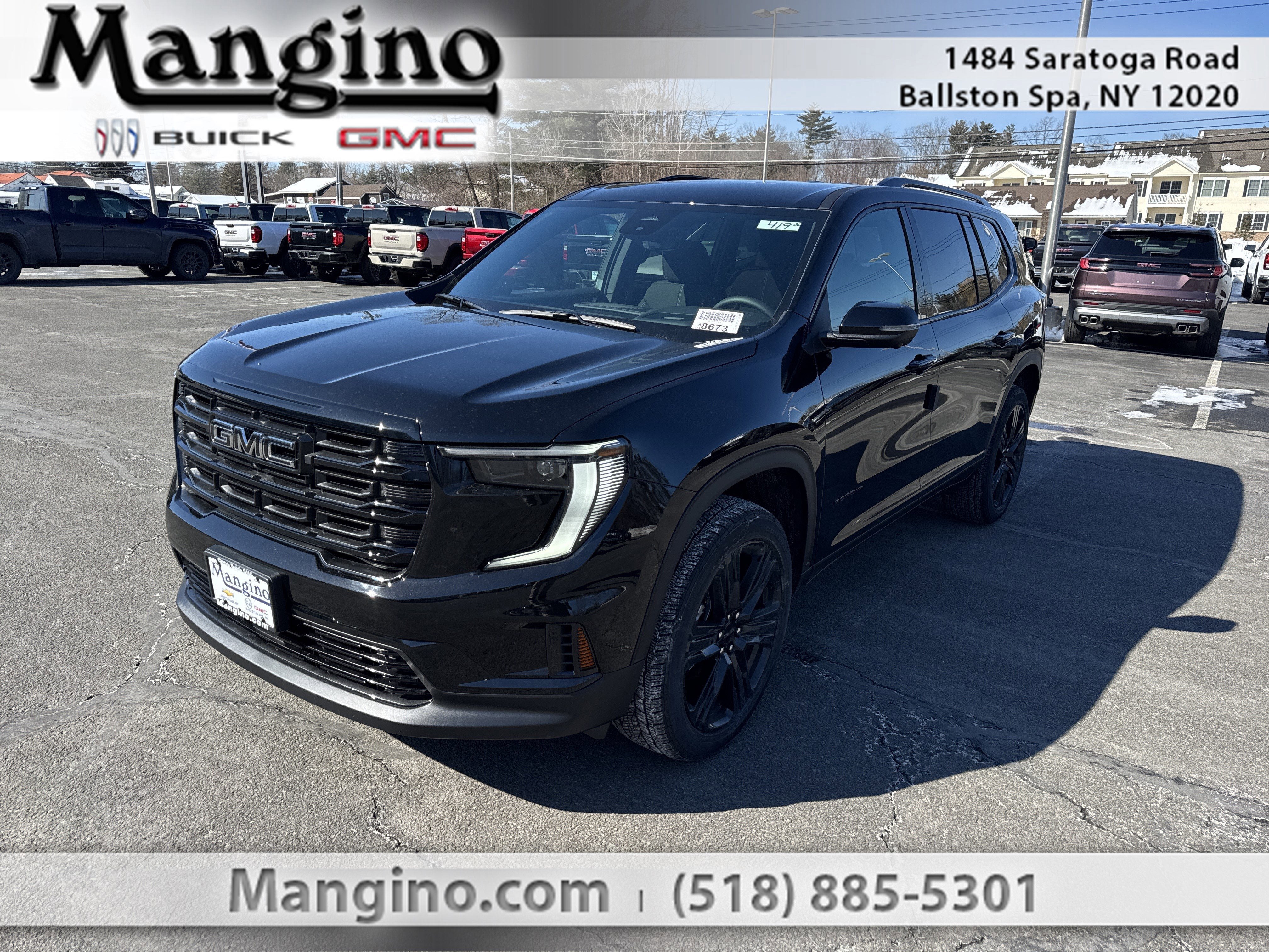 New 2026 GMC Acadia Elevation w/ Black Edition