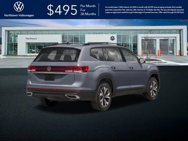New 2026 Volkswagen Atlas SE image 2