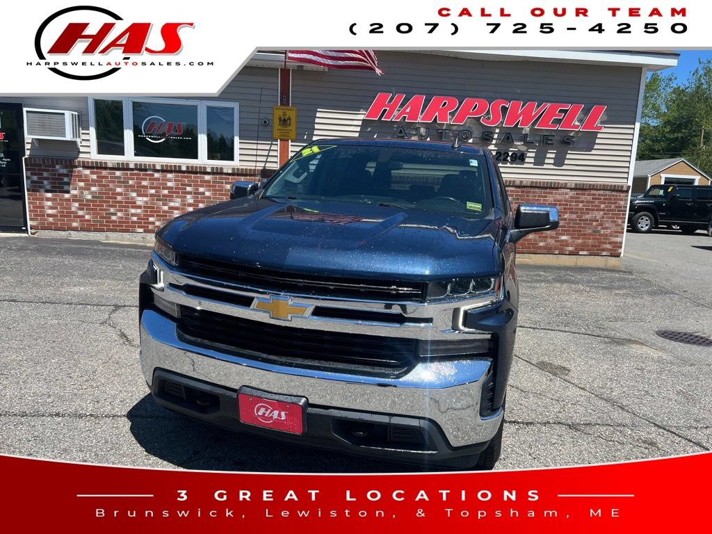 Used 2021 Chevrolet Silverado 1500 LT