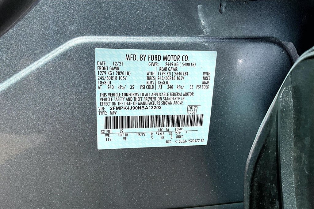 Used 2022 Ford Edge SEL w/ Convenience Package AWD/4WD image 34