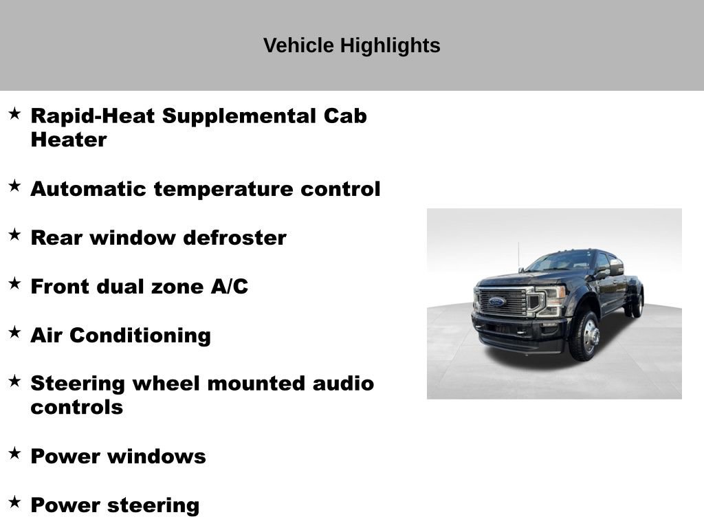 Used 2022 Ford F450 Platinum w/ FX4 Off-Road Package image 36