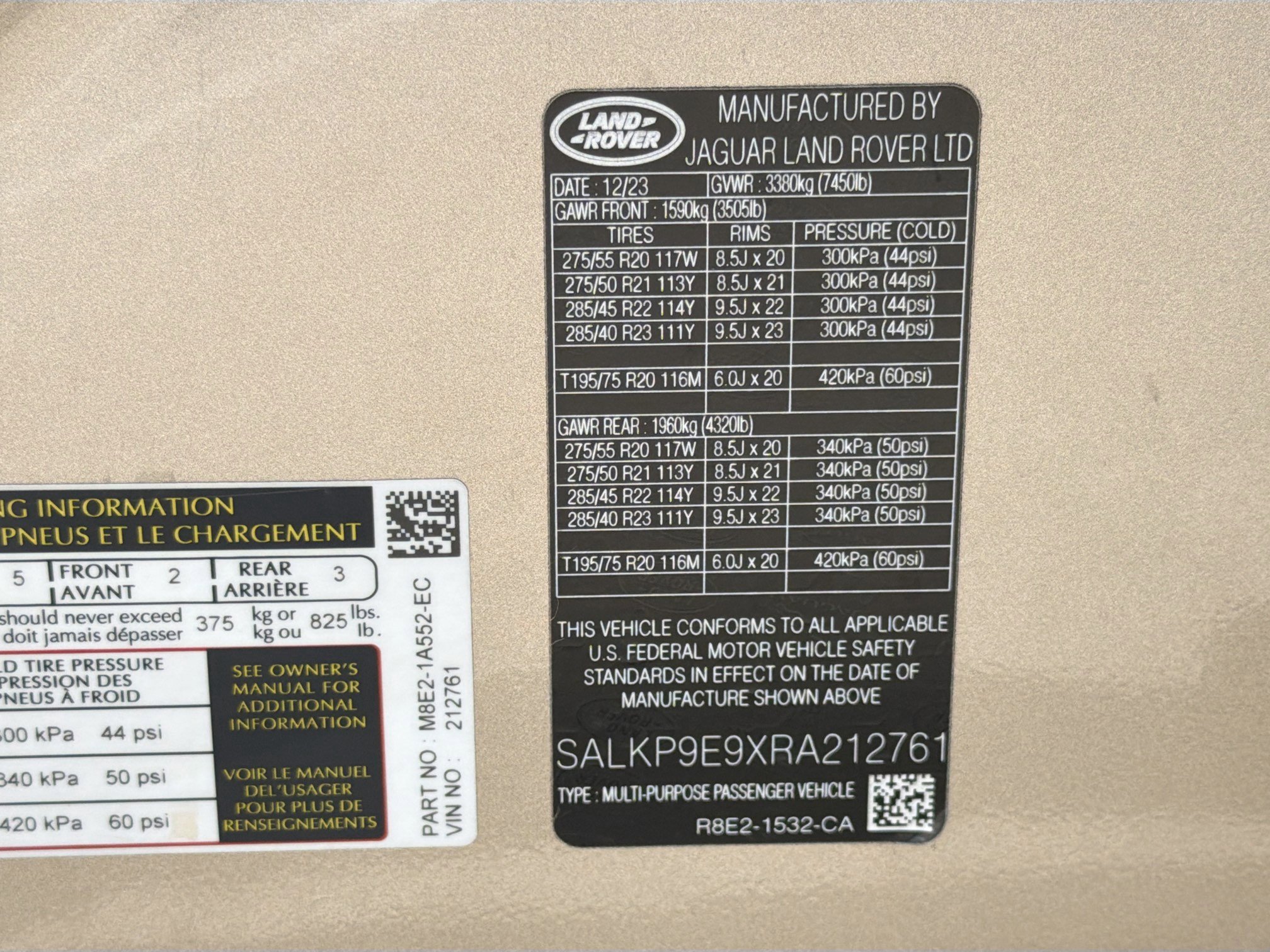 Used 2024 Land Rover Range Rover SE AWD/4WD image 44