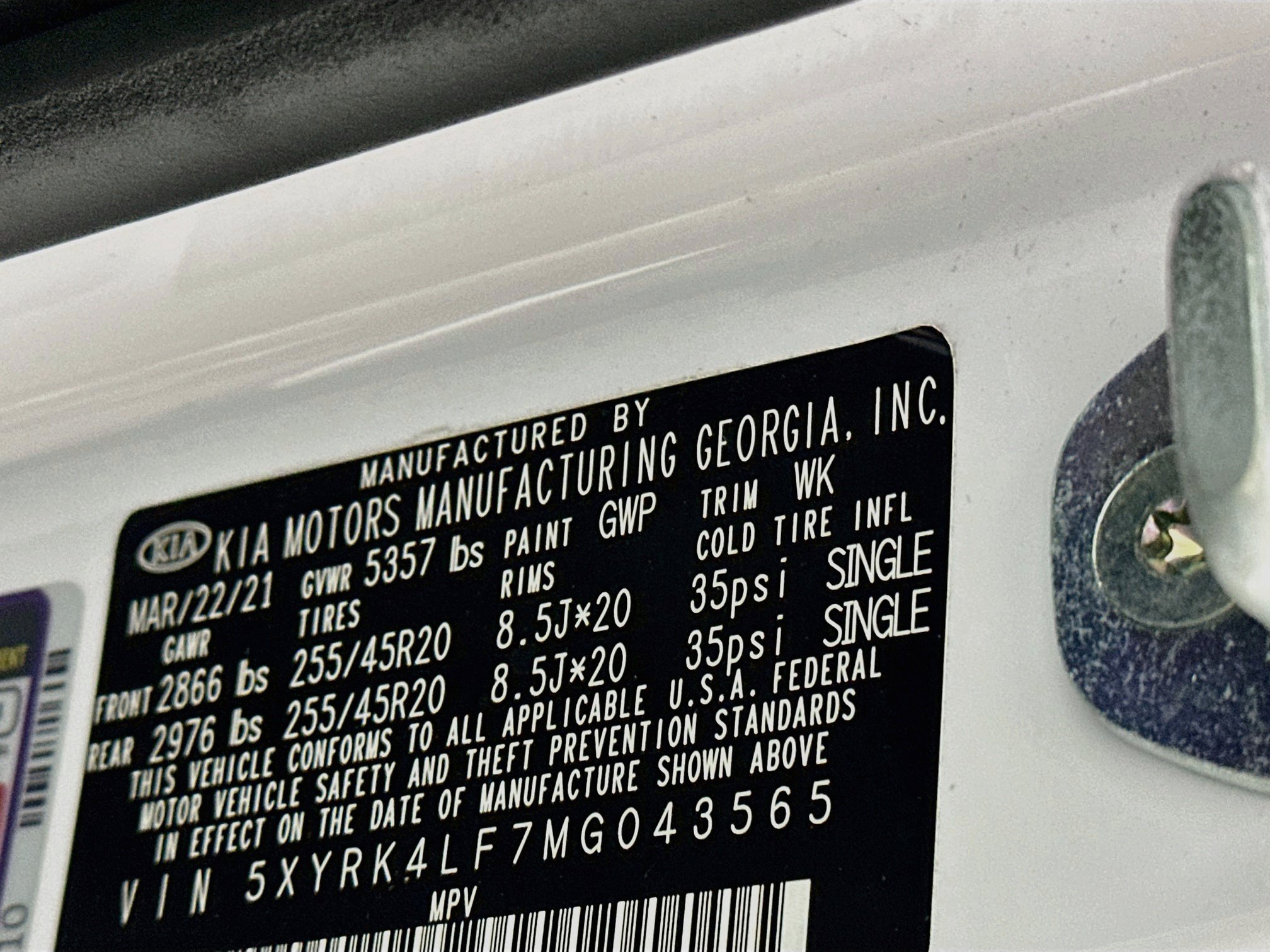 Used 2021 Kia Sorento SX FWD image 12