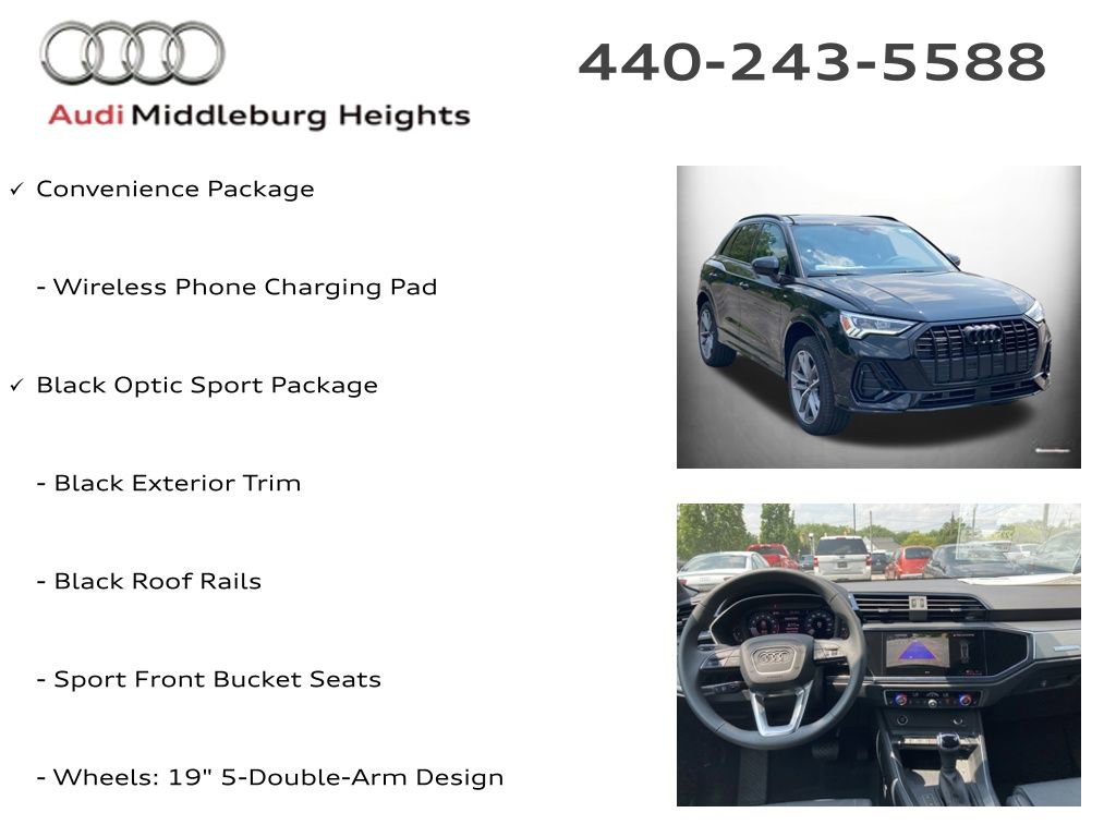 Certified 2025 Audi Q3 2.0T Premium w/ Convenience Package image 11