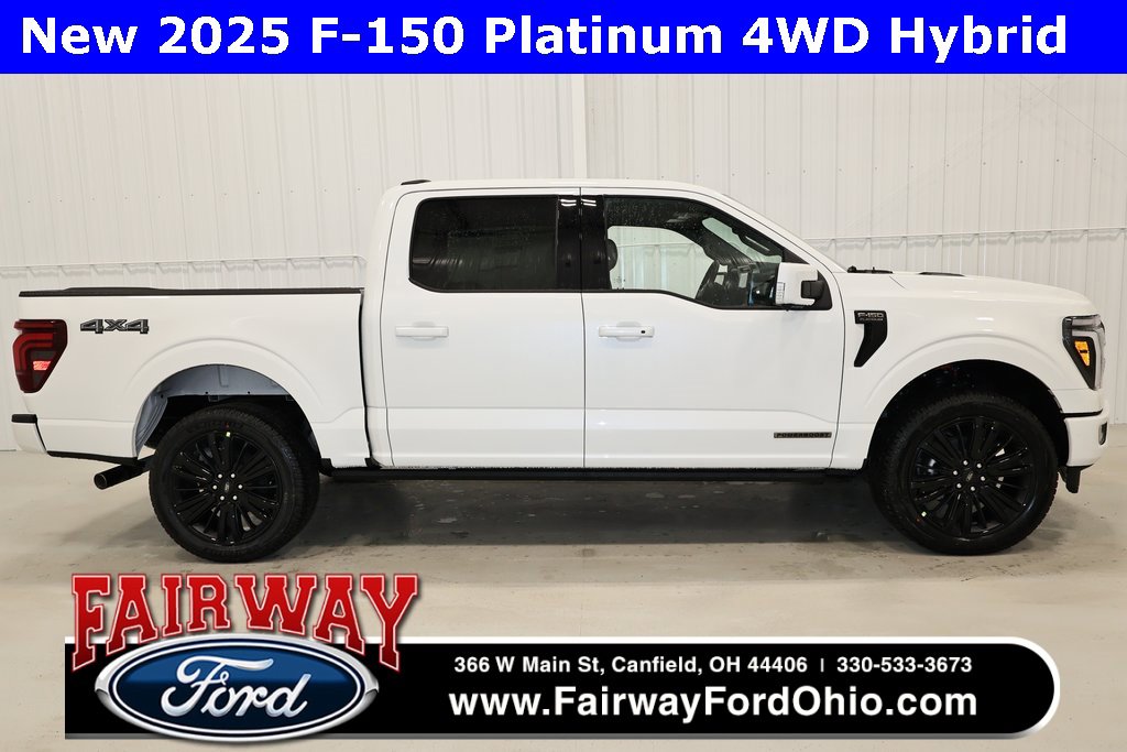 New 2025 Ford F150 Platinum w/ Equipment Group 702A High image 1