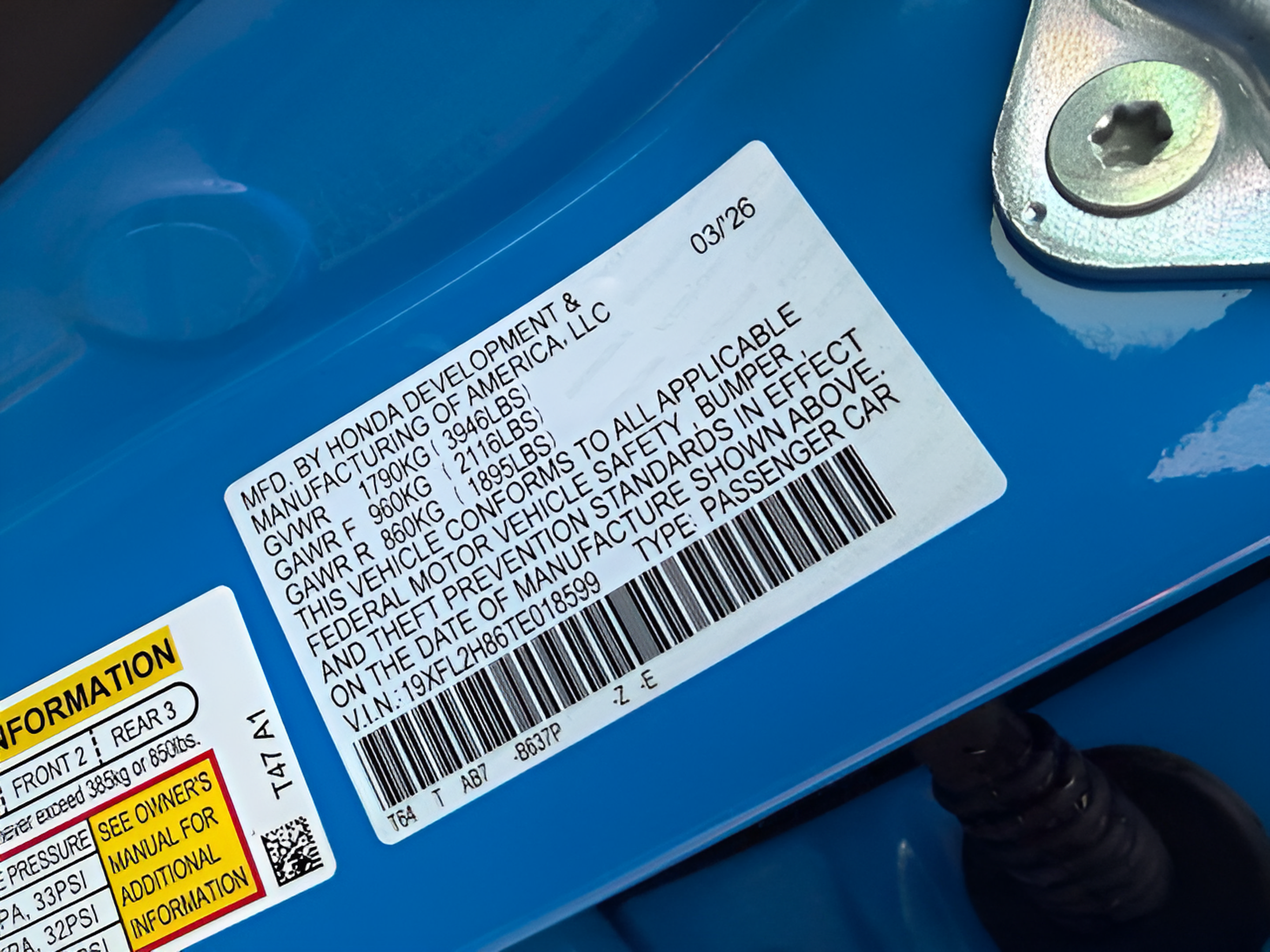 Certified 2026 Honda Civic Sport image 31