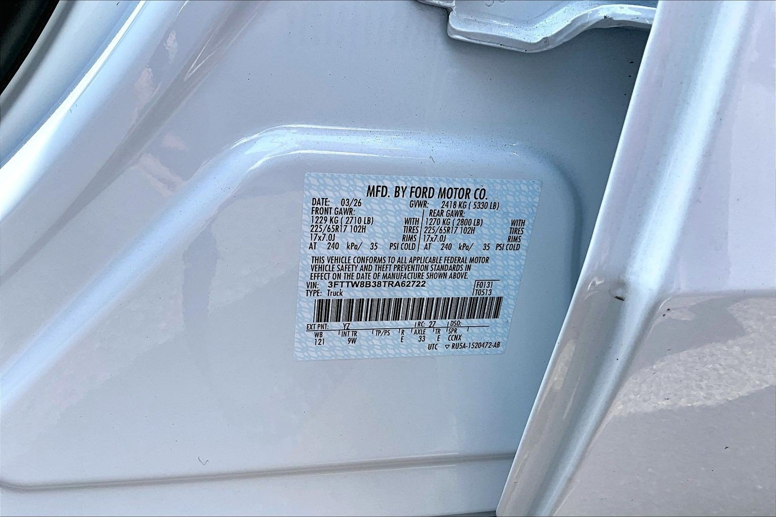 New 2026 Ford Maverick XL w/ Equipment Group 101A AWD/4WD image 13