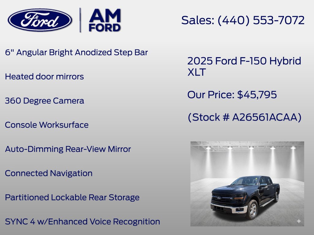 Used 2025 Ford F150 XLT w/ Equipment Group 302A MID AWD/4WD image 39