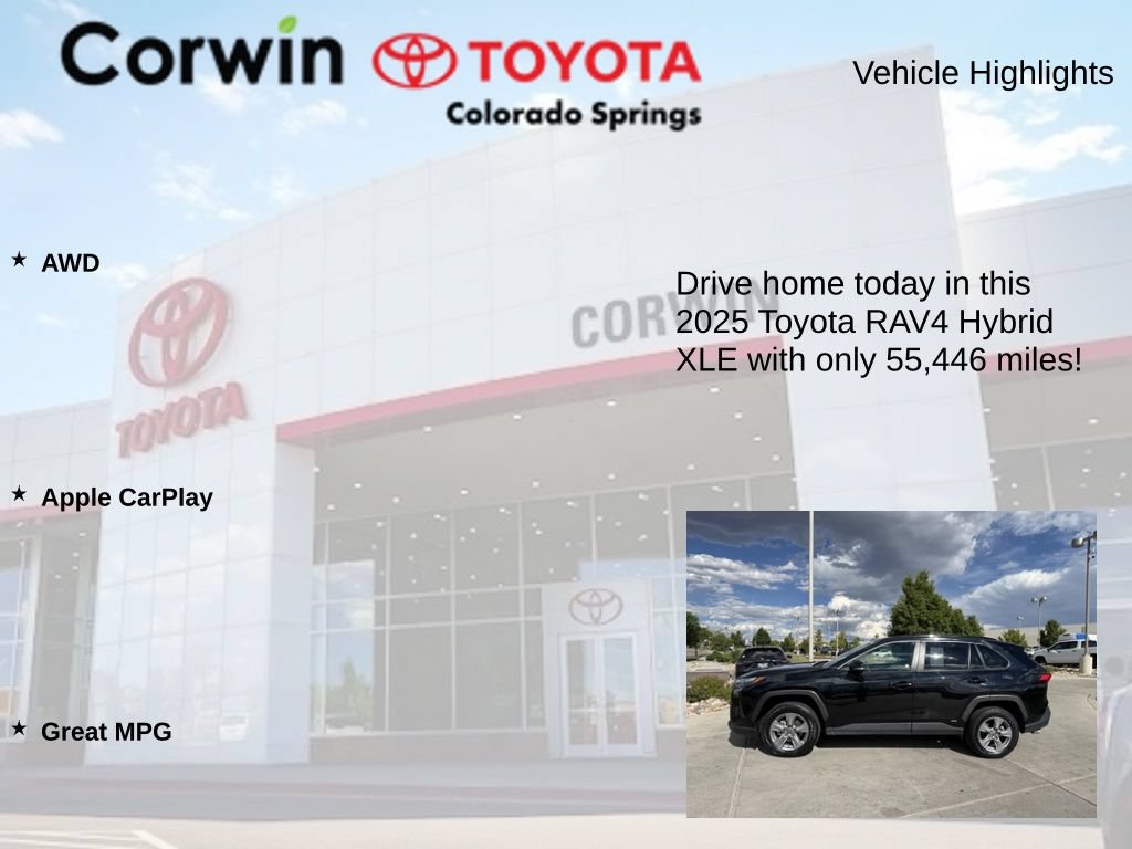 Used 2025 Toyota RAV4 XLE AWD/4WD image 6