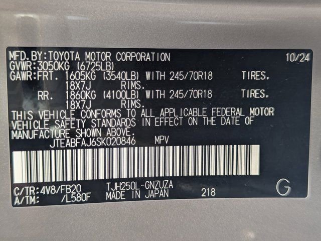 Used 2025 Toyota Land Cruiser 1958 AWD/4WD image 27