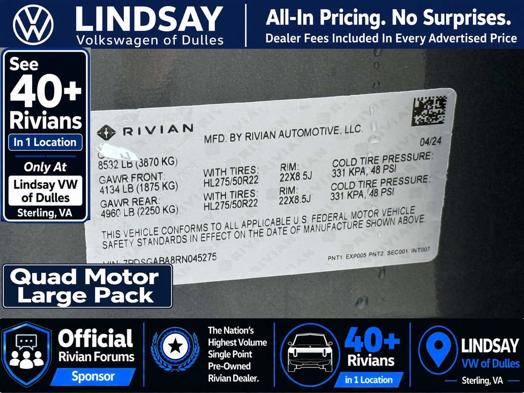 Used 2024 Rivian R1S Adventure AWD/4WD image 29