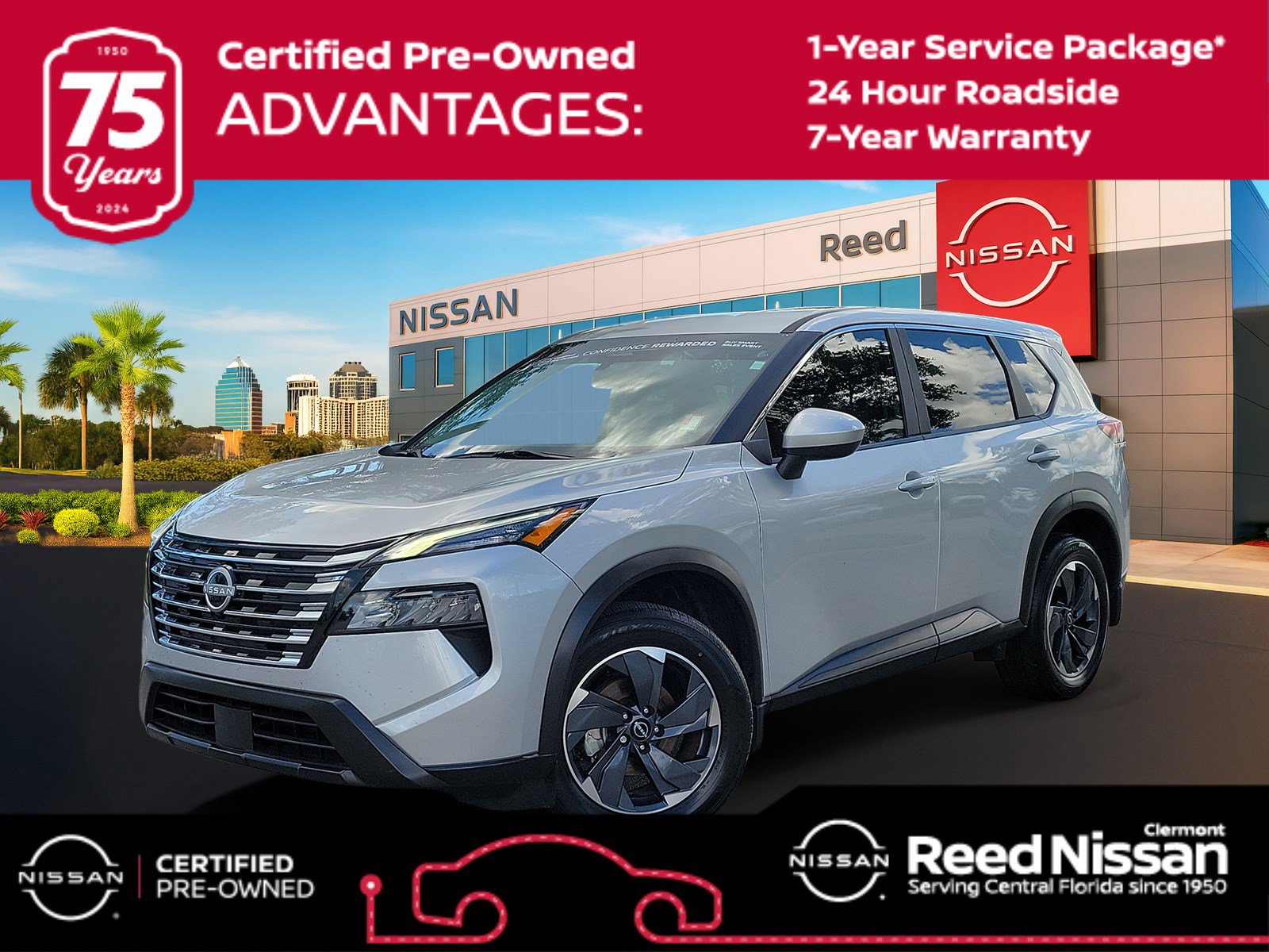 Certified 2024 Nissan Rogue SV FWD image 1