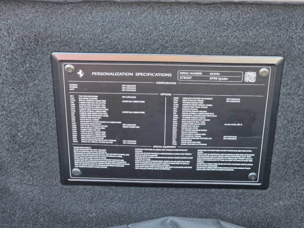 Used 2022 Ferrari SF90 Spider AWD/4WD image 11