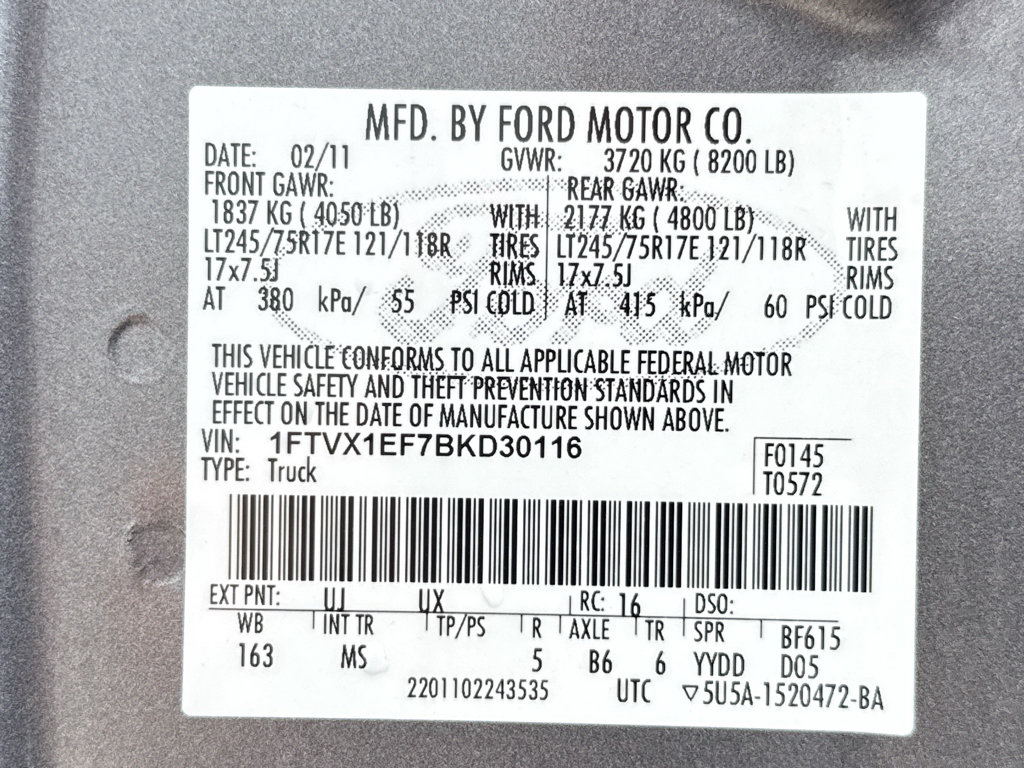 Used 2011 Ford F150 XLT w/ HD Payload Pkg AWD/4WD image 26