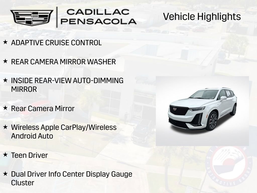 Certified 2025 Cadillac XT6 Sport w/ Technology Package AWD/4WD image 21