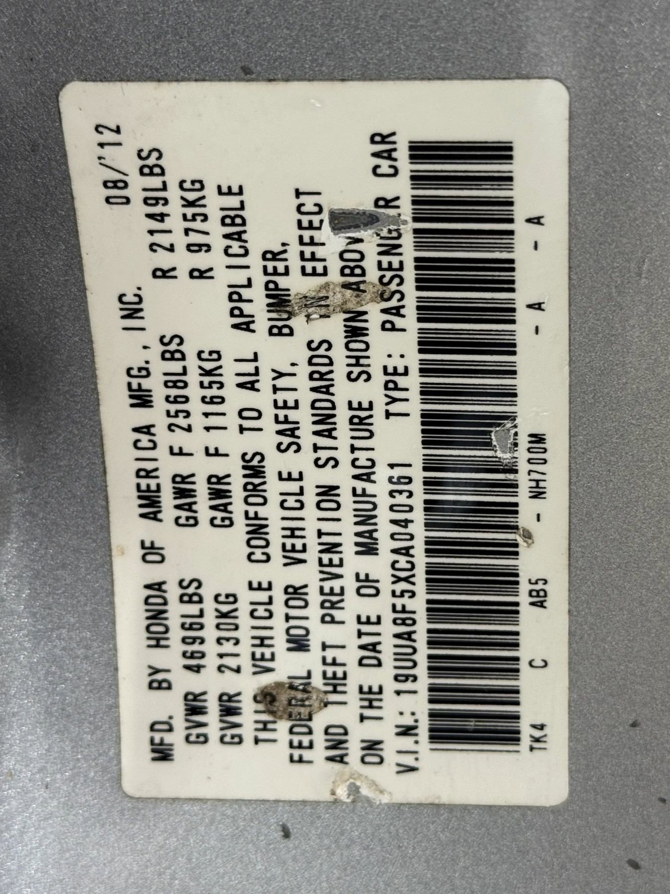 Used 2012 Acura TL Sedan 4D image 40