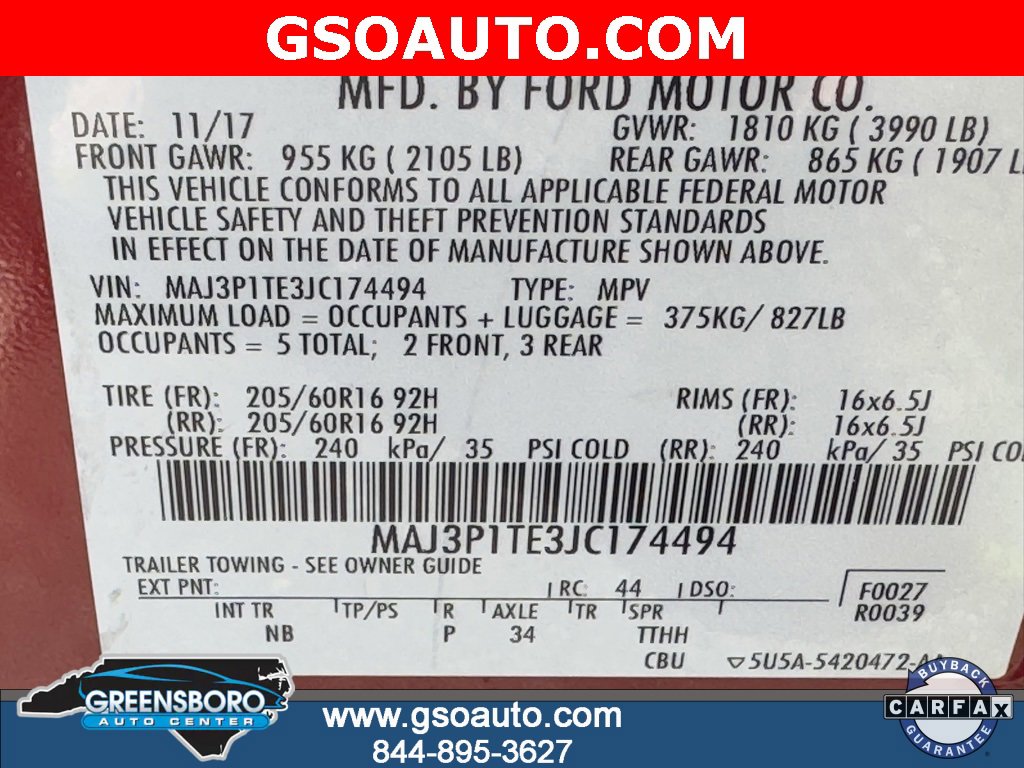 Used 2018 Ford EcoSport SE image 38