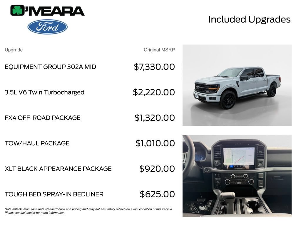 New 2026 Ford F150 XLT w/ Equipment Group 302A MID AWD/4WD image 4