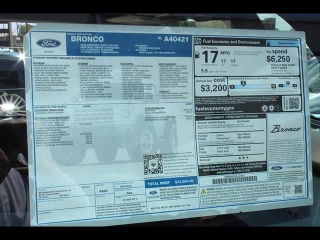 Used 2024 Ford Bronco Heritage Edition image 6