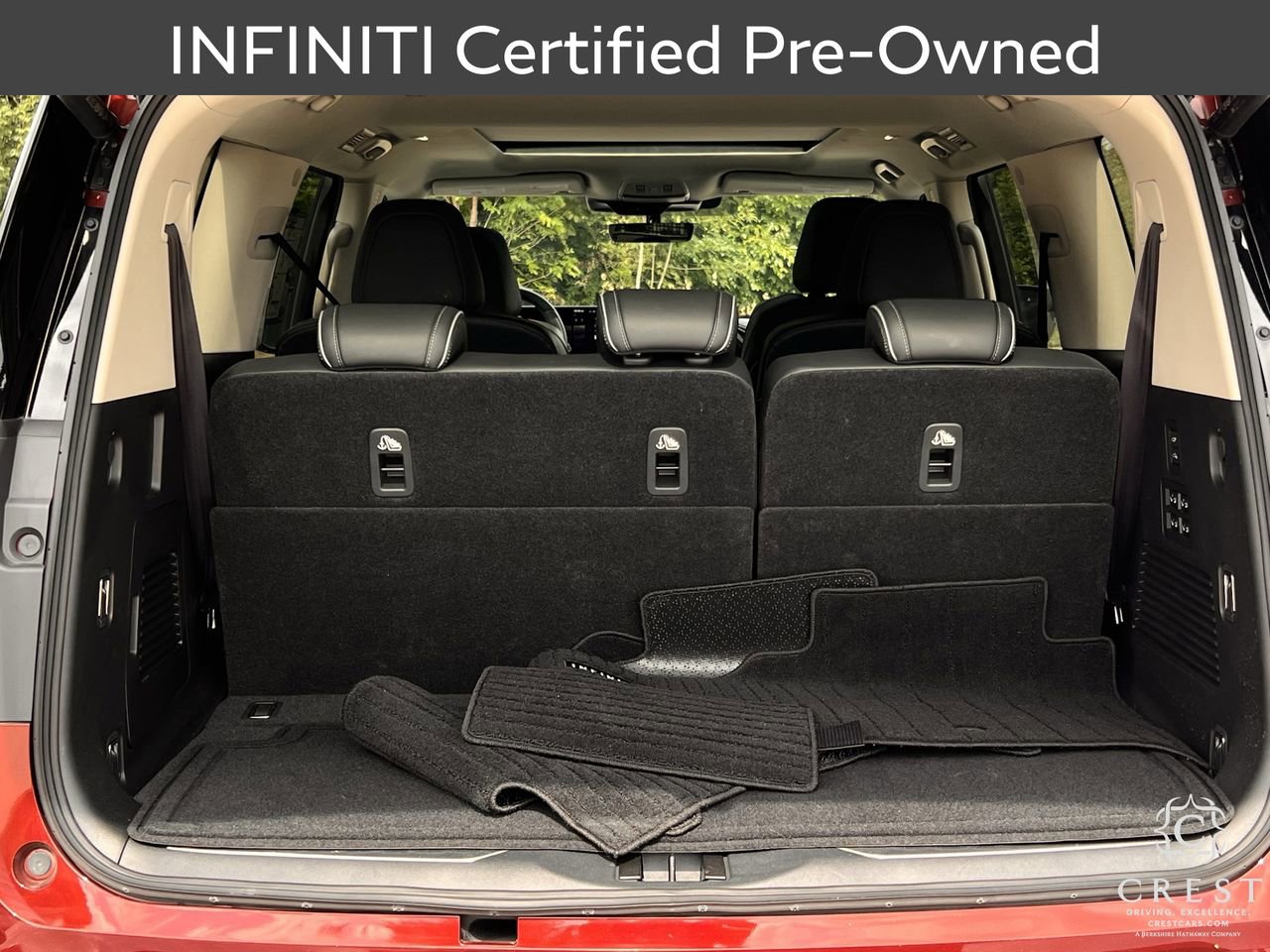 Certified 2025 INFINITI QX80 Luxe w/ Cargo Package RWD image 29