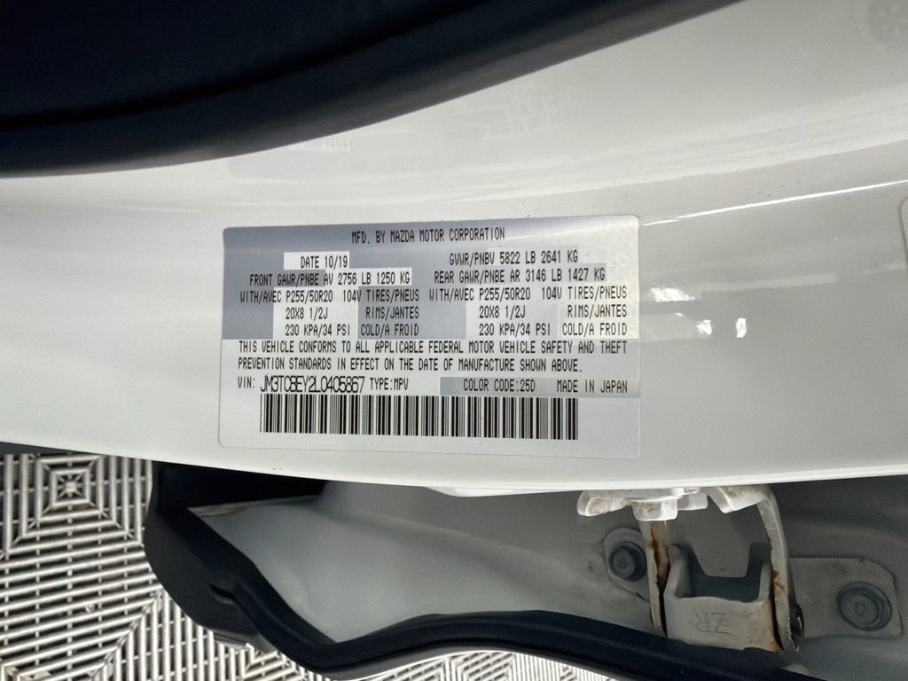 Used 2020 MAZDA CX-9 Signature AWD/4WD image 35