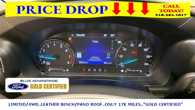 Certified 2022 Ford Explorer Limited w/ Equipment Group 301A image 42