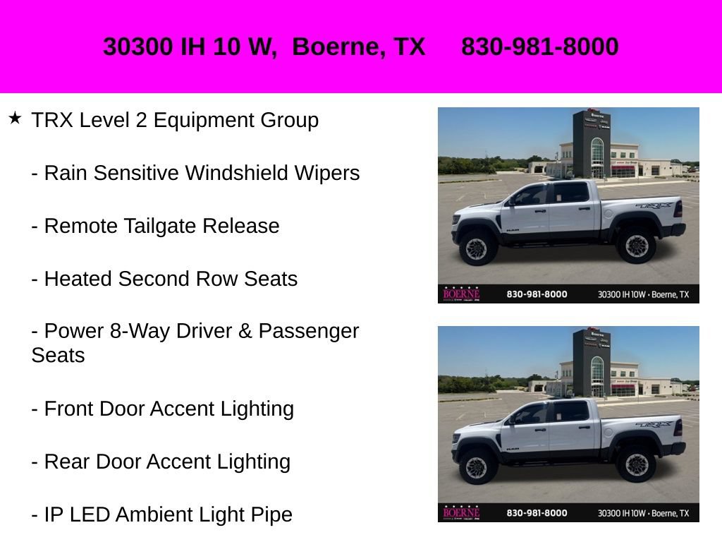 Used 2023 RAM 1500 TRX w/ TRX Level 2 Equipment Group AWD/4WD image 18