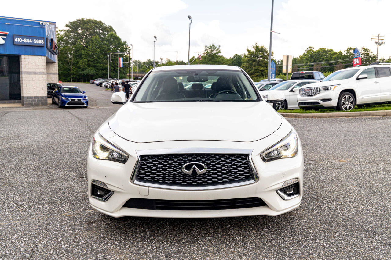 Used 2022 INFINITI Q50 Luxe w/ Cargo Package image 2