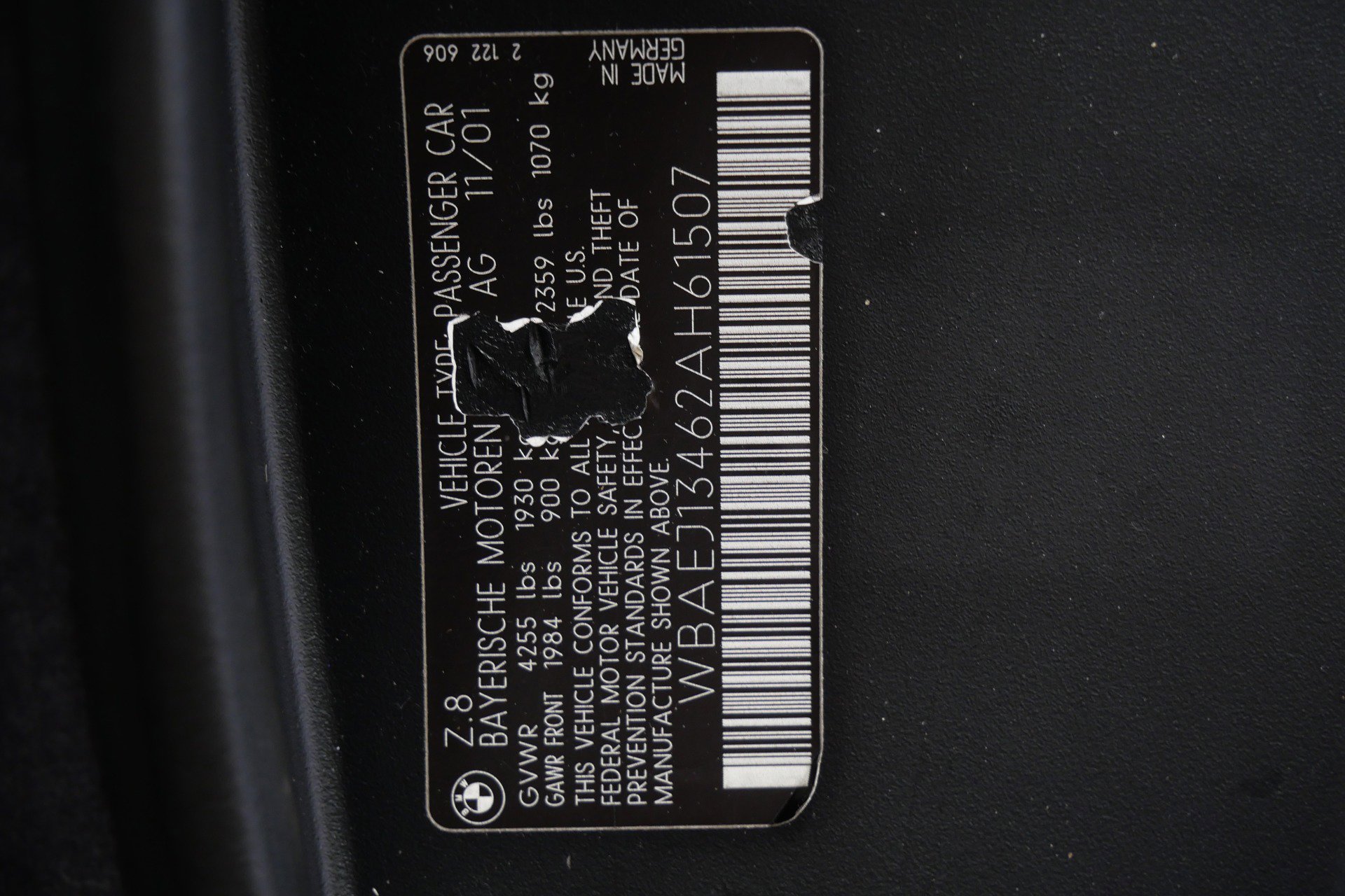 Used 2002 BMW Z8 RWD image 18