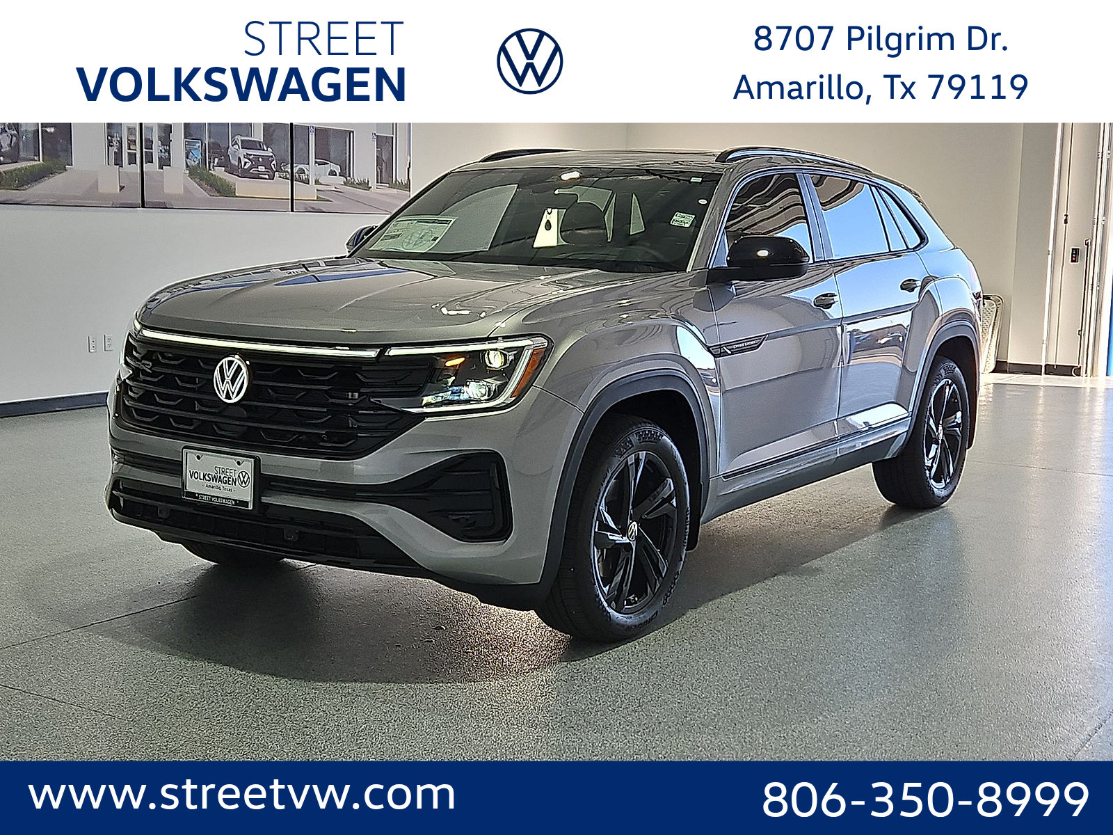 New 2026 Volkswagen Atlas Cross Sport SEL R-Line AWD/4WD image 1