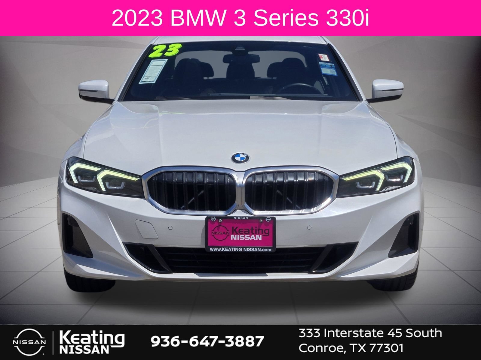 Used 2023 BMW 330i Sedan w/ Driving Assistance Package RWD image 2