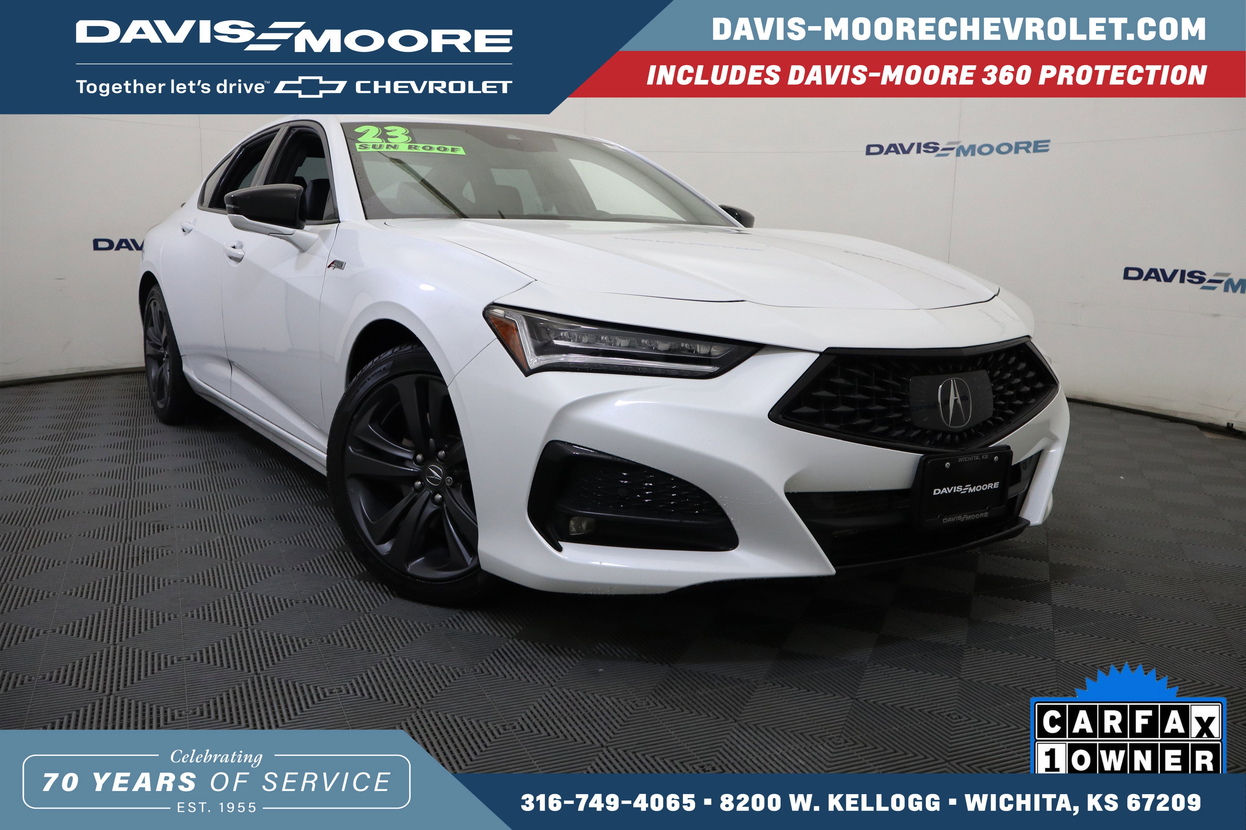 Used 2023 Acura TLX SH-AWD w/ A-SPEC Pkg image 1
