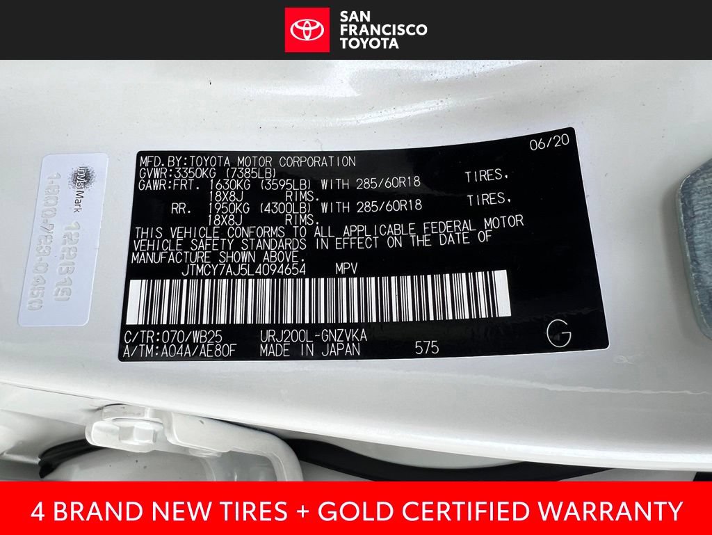Certified 2020 Toyota Land Cruiser Heritage Edition AWD/4WD image 47