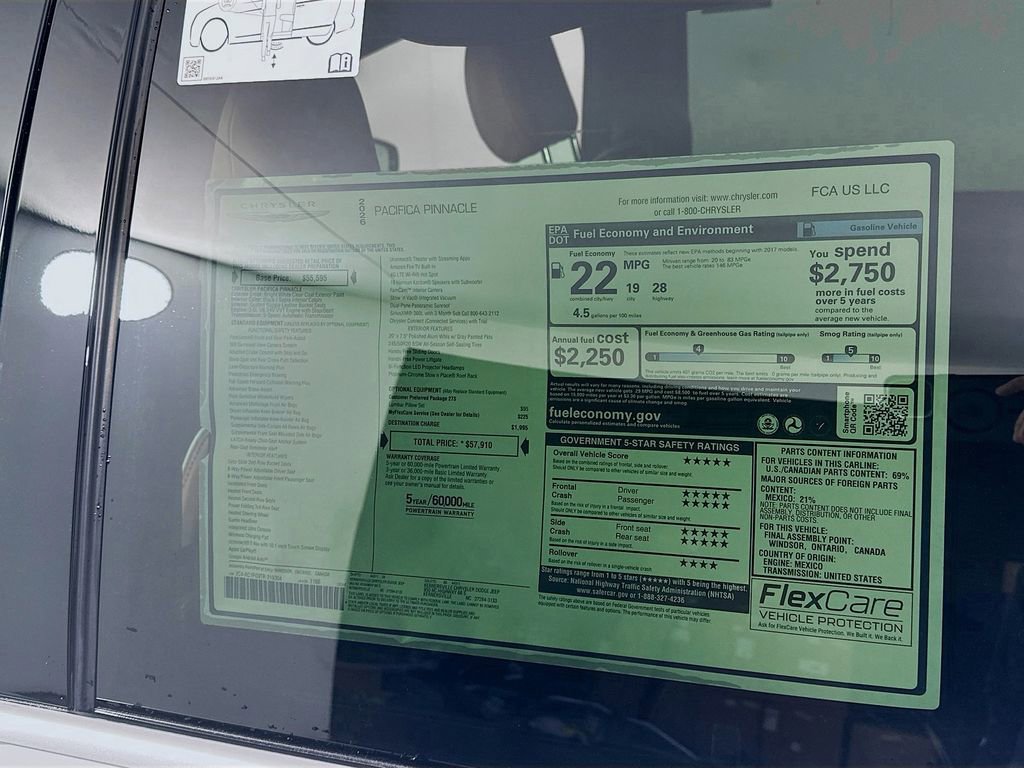New 2026 Chrysler Pacifica Pinnacle image 21