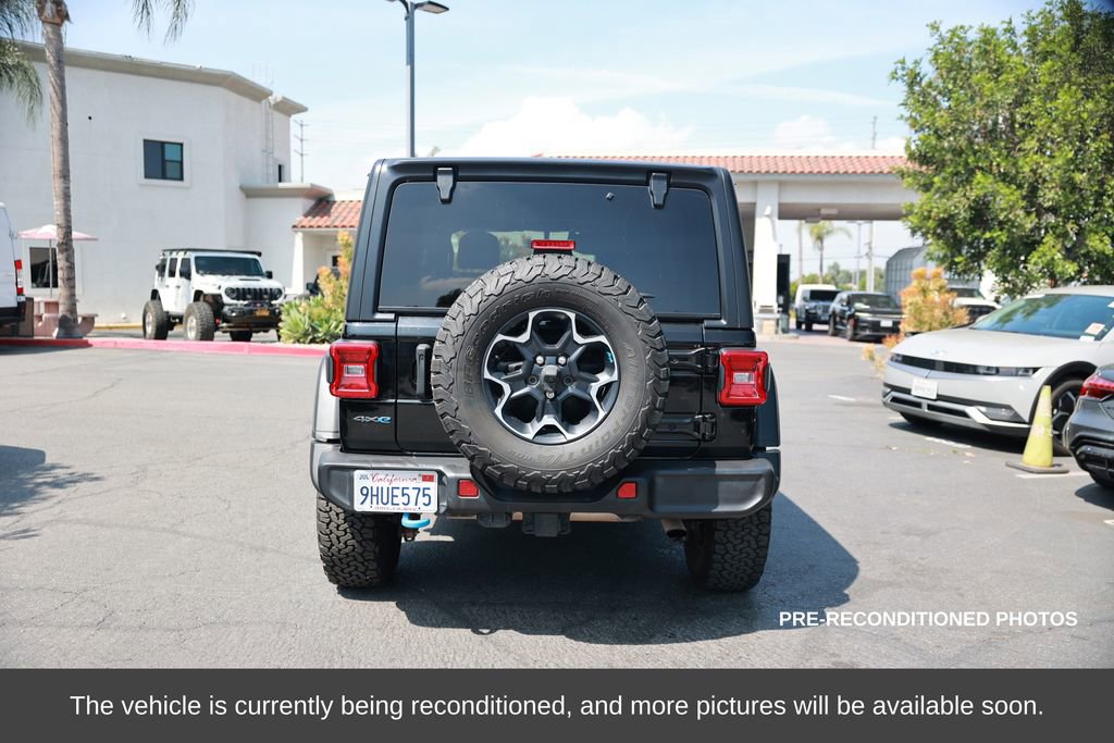 Used 2022 Jeep Wrangler Unlimited Rubicon 4xe w/ Cold Weather Group image 4