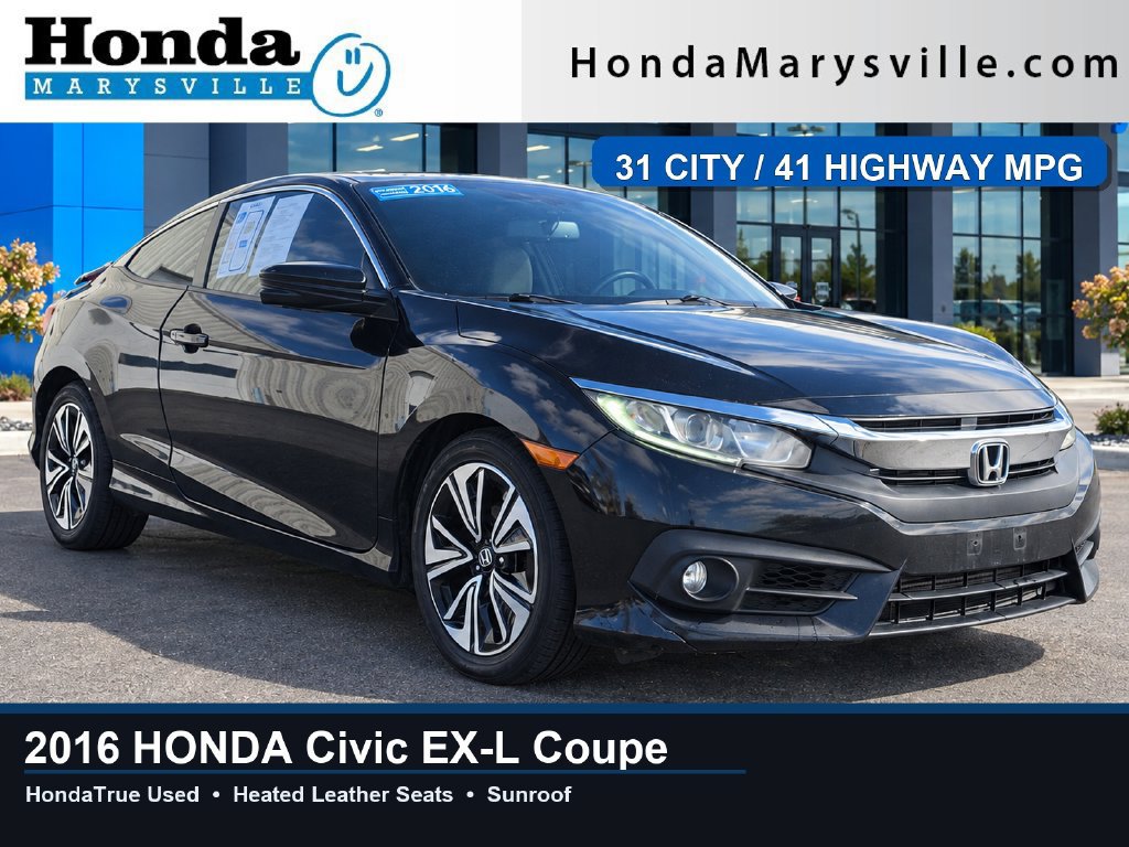 Used 2016 Honda Civic EX-L