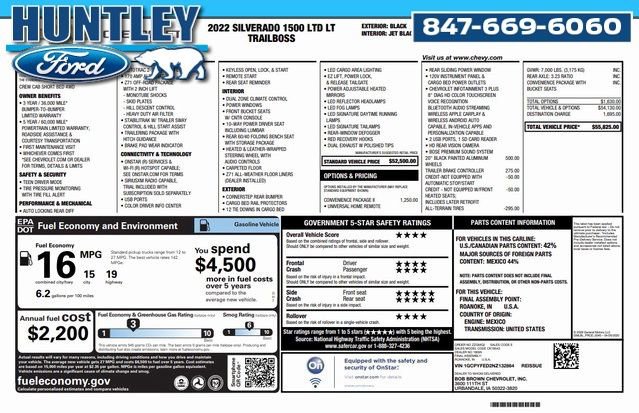 Used 2022 Chevrolet Silverado 1500 LT Trail Boss w/ Convenience Package II image 8