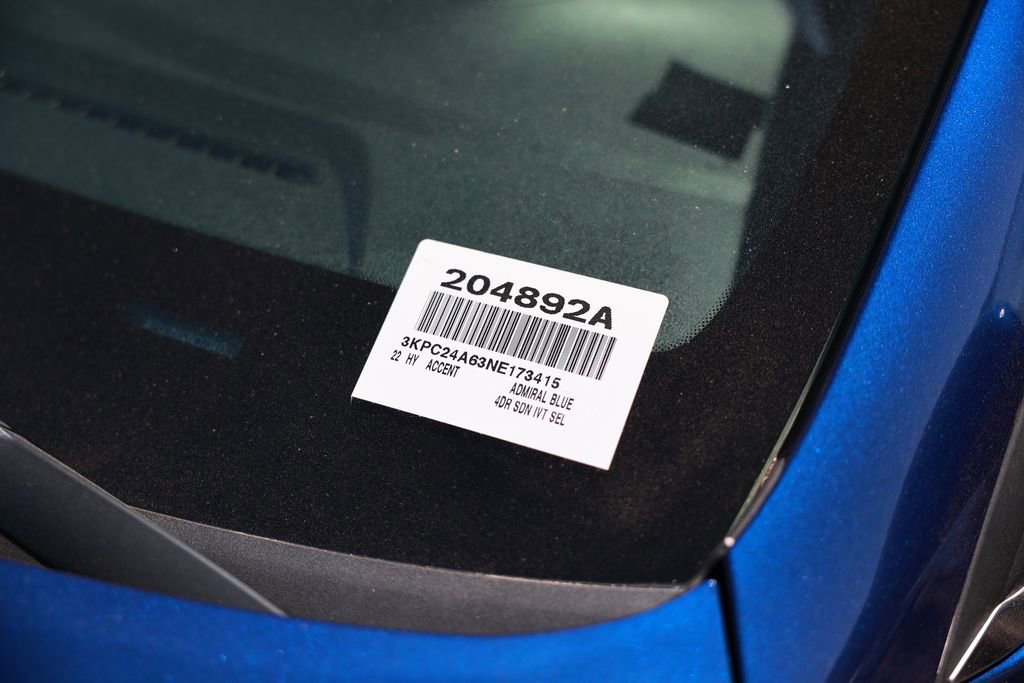 Used 2022 Hyundai Accent SEL image 37