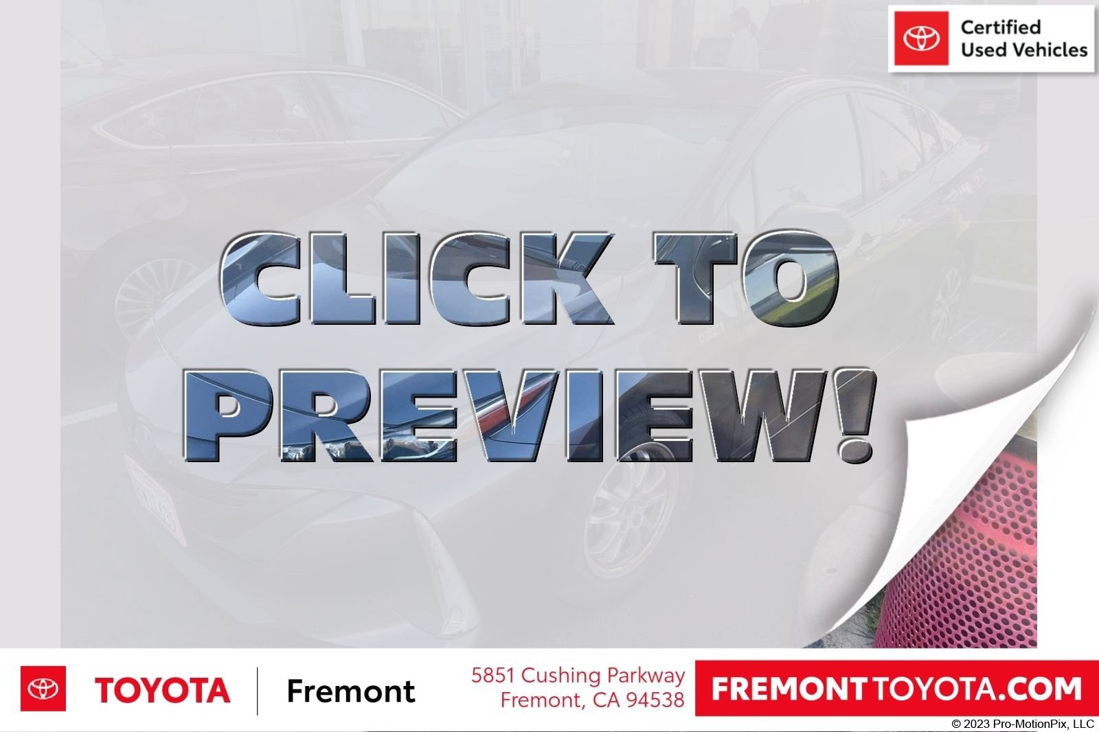Certified 2021 Toyota Prius Prime XLE