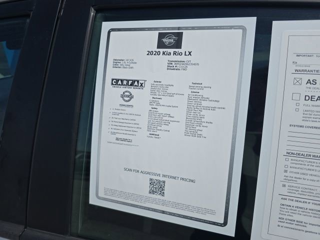 Used 2020 Kia Rio LX image 45