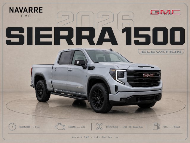New 2026 GMC Sierra 1500 Elevation w/ Elevation Premium Package AWD/4WD image 1
