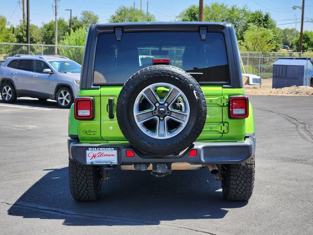 Used 2018 Jeep Wrangler Unlimited Sahara AWD/4WD image 4