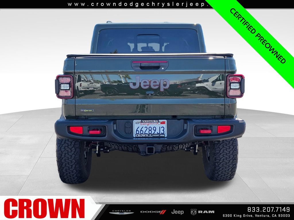 Certified 2021 Jeep Gladiator Rubicon AWD/4WD image 6