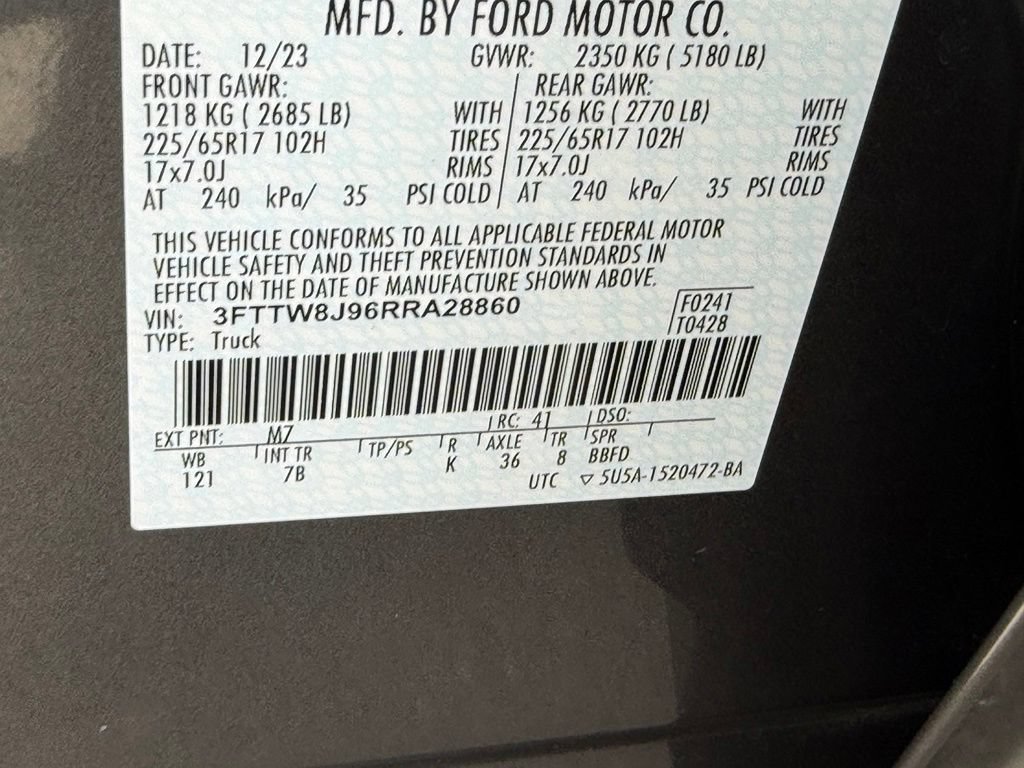 Used 2024 Ford Maverick XLT w/ Equipment Group 300A Standard AWD/4WD image 42
